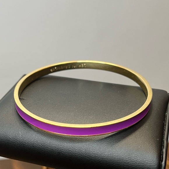 Kate Spade Purple/Gold Bangle - Picture 5 of 9